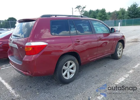 2008 Toyota Highlander из США, поврежденный, VIN JTEDS41A482045190